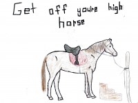 get off your high horse